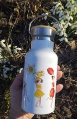 Termoska mini bandaska 350 ml Jarní víly přináší jaro