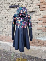 Softhsellový kabátek houby velké