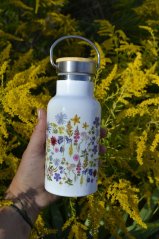 Termoska mini bandaska 350 ml Luční kvítí
