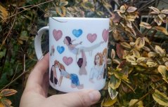 Porcelánový hrnek Hříšný tanec