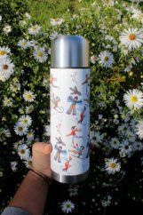 Termoska klasická 750 ml Zimní děti