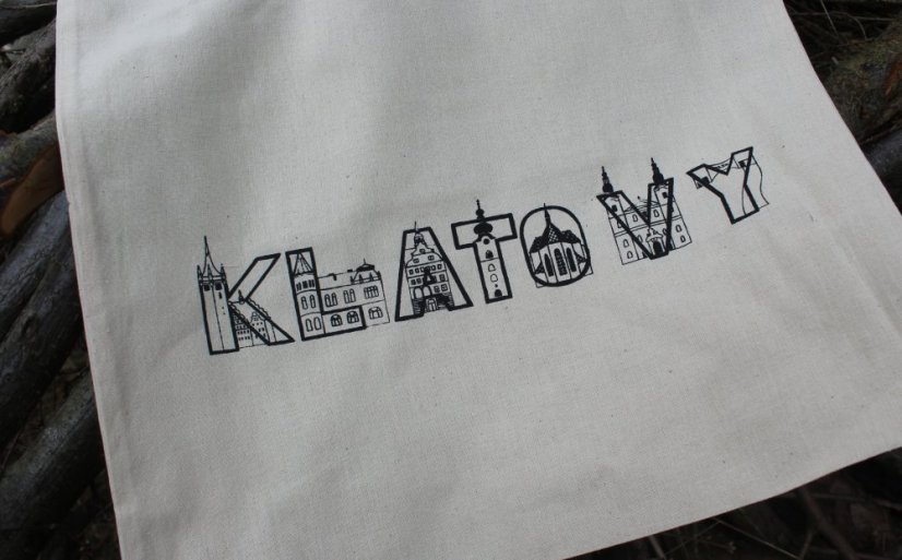 Plátěná látková taška Klatovy Plátěná látková taška Klatovy
