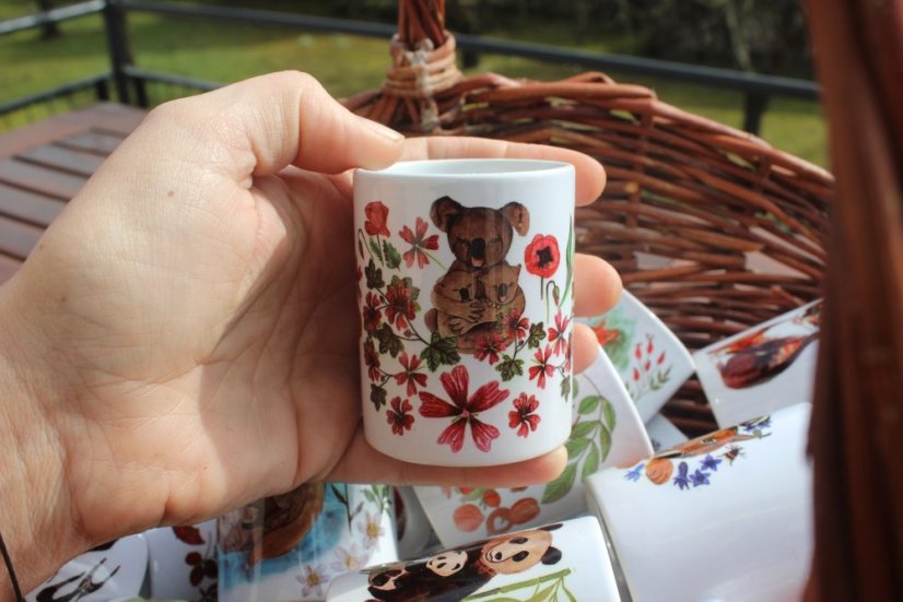Mini ristretto Koala s mláďaty
