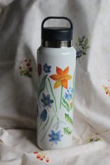 Termoska MAXI bandaska 1000 ml Jarní kvítí