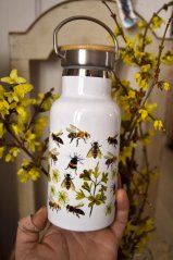 Termoska mini bandaska 350 ml Včelky