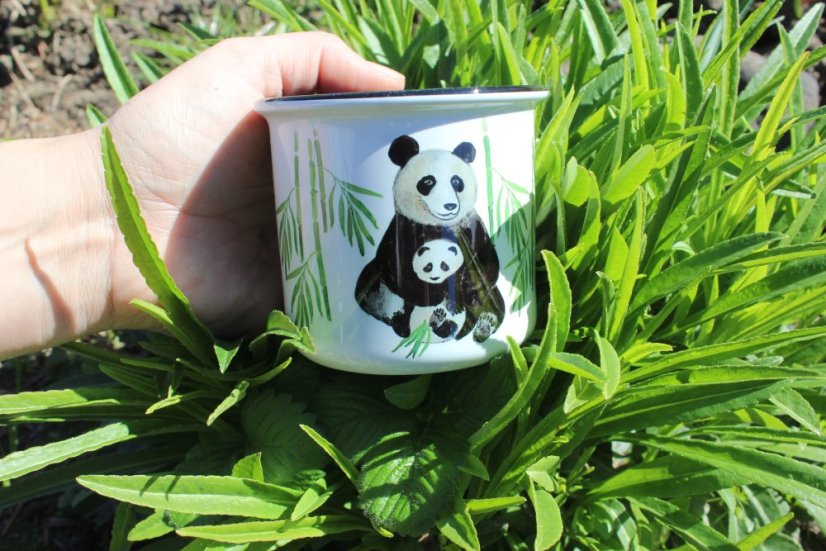 Neplecháček Panda velká barevný vnitřek