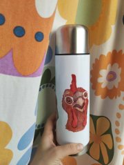 Termoska klasická 750 ml Slepice