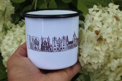 Plecháček Praha černý lem