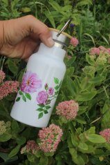 Termoska mini bandaska 350 ml Růže z Damašku