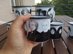 Plecháček Black Sabbath černý lem