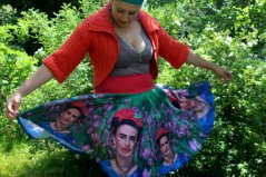 Sukně kolová Frida
