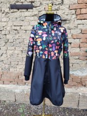 Softhsellový kabátek houby velké