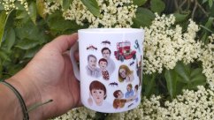 Porcelánový hrnek Jak dostat tatínka do polepšovny