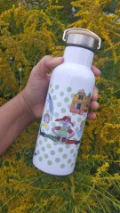Termoska bandaska 500 a 750 ml  Pippi Dlouhá punčocha