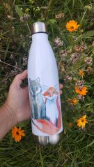 Termoska kuželka 750 ml Liška a vlk