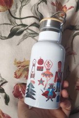 Termoska mini bandaska 350 ml Louskáček