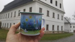 Plecháček hrad Jeseníky mátový lem