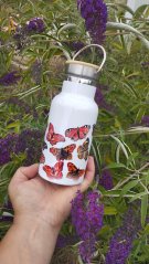 Termoska mini bandaska 350 ml Motýli