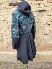 Softhsellový kabátek horské kvítí