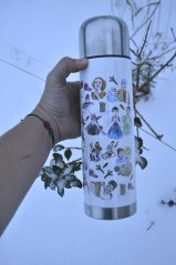 Termoska klasická 750 ml S Tebou mě baví svět