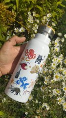 Termoska bandaska 500 a 750 ml termoska Podivuhodná  zvířata