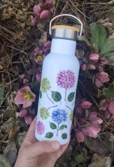 Termoska bandaska 500 a 750 ml Hortenzie