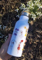 Termoska bandaska 500 a 750 ml Jarní víly přináší jaro