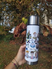 Termoska klasická 750 ml Kouzelný svět Harry P