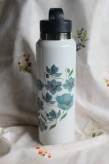 Termoska MAXI bandaska 1000 ml Modrý Himalájský mák
