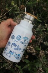 Termoska mini bandaska 350 ml Cibulový motiv