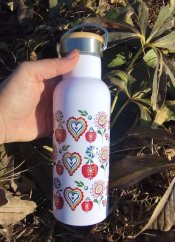 Termoska bandaska 500 a 750 ml Folklorní květy barevné