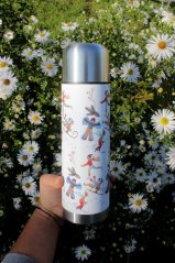 Termoska klasická 750 ml Zimní děti