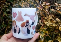 Porcelánový hrnek Hříšný tanec