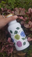 Termoska mini bandaska 350 ml Hortenzie