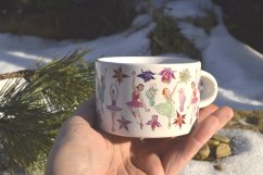 Makronka keramická Baletky