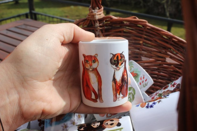 Mini ristretto Kočka kocour Bonekánci