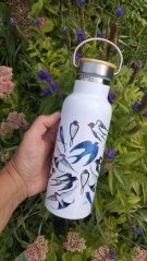 Termoska bandaska 500 a 750 ml  Vlaštovky modré