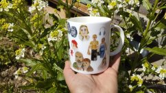 Porcelánový hrnek Svěrákovy filmy