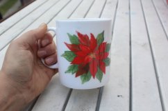 Porcelánový hrnek Vánoční hvězda