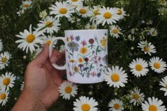 Porcelánový hrnek Svatojánské kvítí