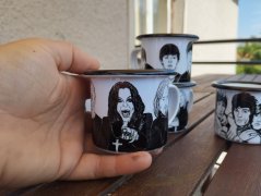 Plecháček malý Black Sabbath černý lem
