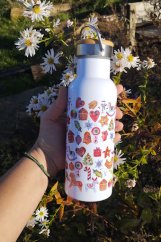 Termoska bandaska 500 a 750 ml Skandinávské motivy