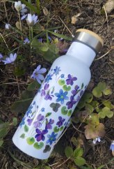 Termoska bandaska 500 a 750 ml Fialky a podléšky