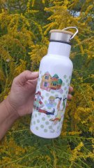 Termoska bandaska 500 a 750 ml  Pippi Dlouhá punčocha