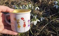 Neplecháček Jarní víly přináší jaro žlutý vnitřek