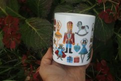 Porcelánový hrnek Louskáček