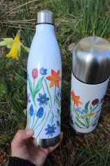 Termoska kuželka 750 ml Jarní kvítí