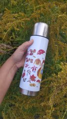Termoska klasická 750 ml Podzimní holka