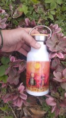 Termoska mini bandaska 350 ml Malý princ a západ slunce