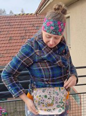 Kabelka Crossbody Bylinky